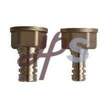 Adaptador de latón pex hembra, conector pex latón y conector